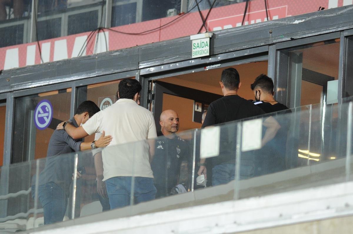 Fotos do jogo entre Atltico e Palmeiras, no Mineiro, pelo Brasileiro