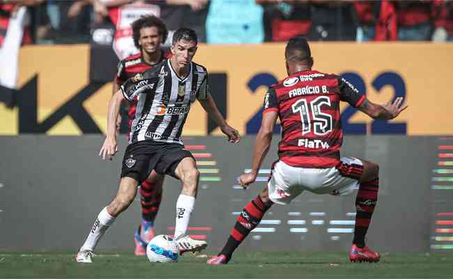 Atlético enfrentou o Flamengo na Supercopa do Brasil deste ano e conquistou o título