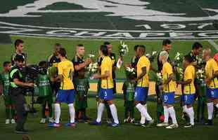 Brasil venceu a Colmbia por 1 a 0, no Engenho, com renda revertida para Chapecoense