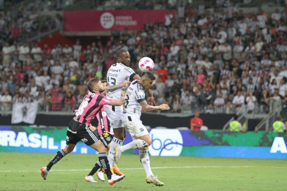 Atltico x Cear: fotos do jogo no Mineiro pelo Brasileiro