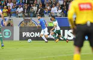 Cruzeiro e Palmeiras mediram foras, no Mineiro, pela oitava rodada do Campeonato Brasileiro