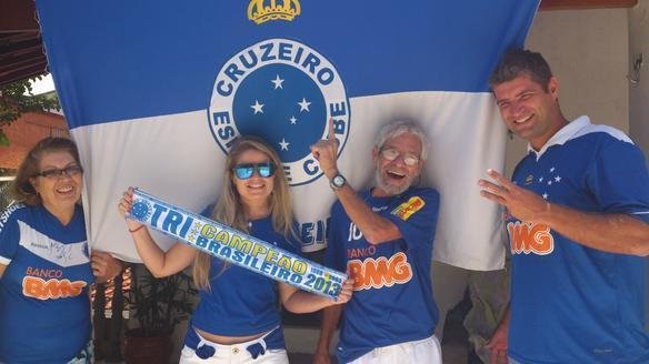 Famlia apaixonada pelo Cruzeiro! Famlia TRICAMPEAOOOOOOO