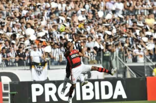 Fotos do jogo entre Atltico e Flamengo no Mineiro