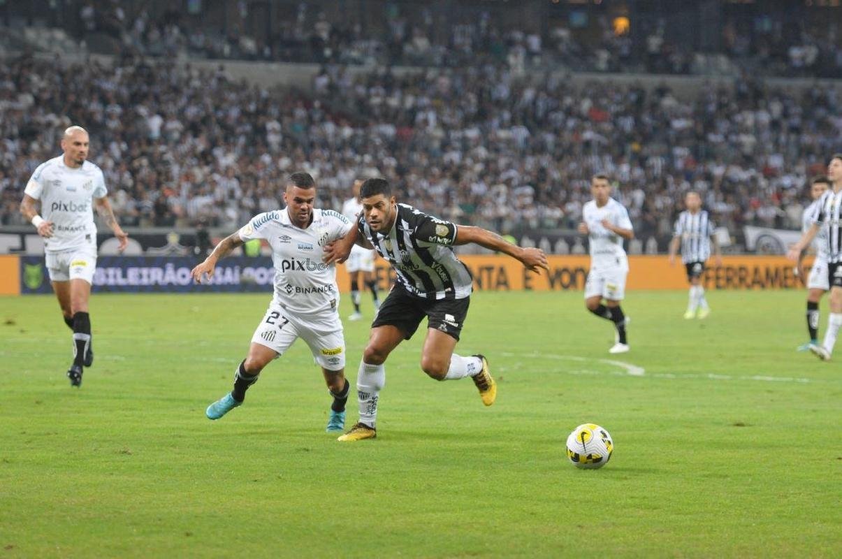 Fotos do empate por 1 a 1 entre Atltico e Santos, no Mineiro, pelo Campeonato Brasileiro