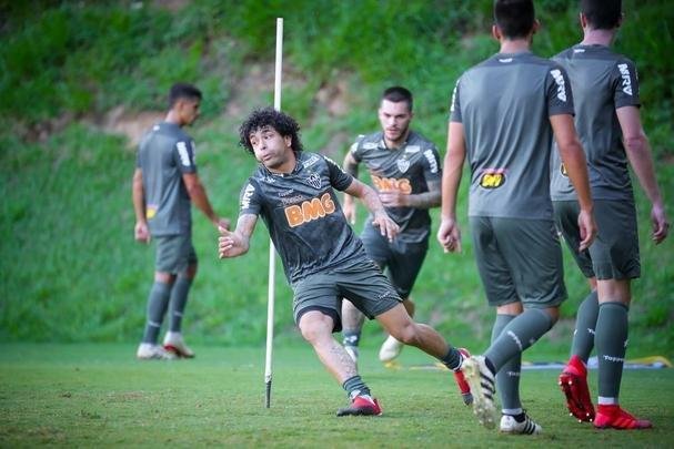 Na Cidade do Galo, Atlético fechou preparação visando ao jogo contra o Cerro Porteño