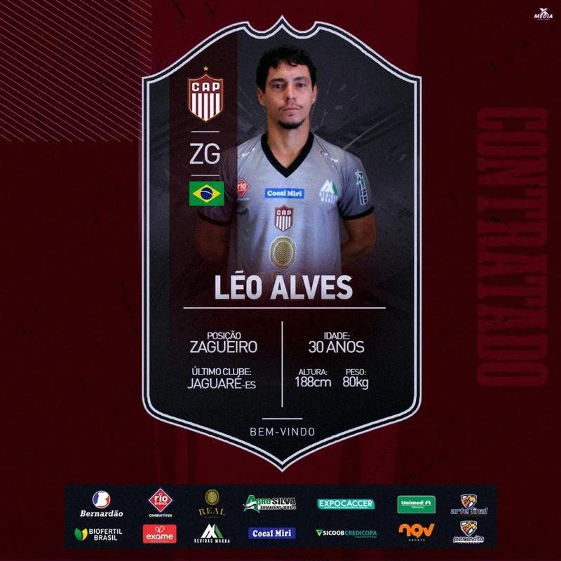 Com estes atletas, o Patrocinense disputar o Mineiro de 2023