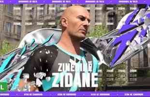 Craque francs Zinedine Zidane, hoje treinador do Real Madrid