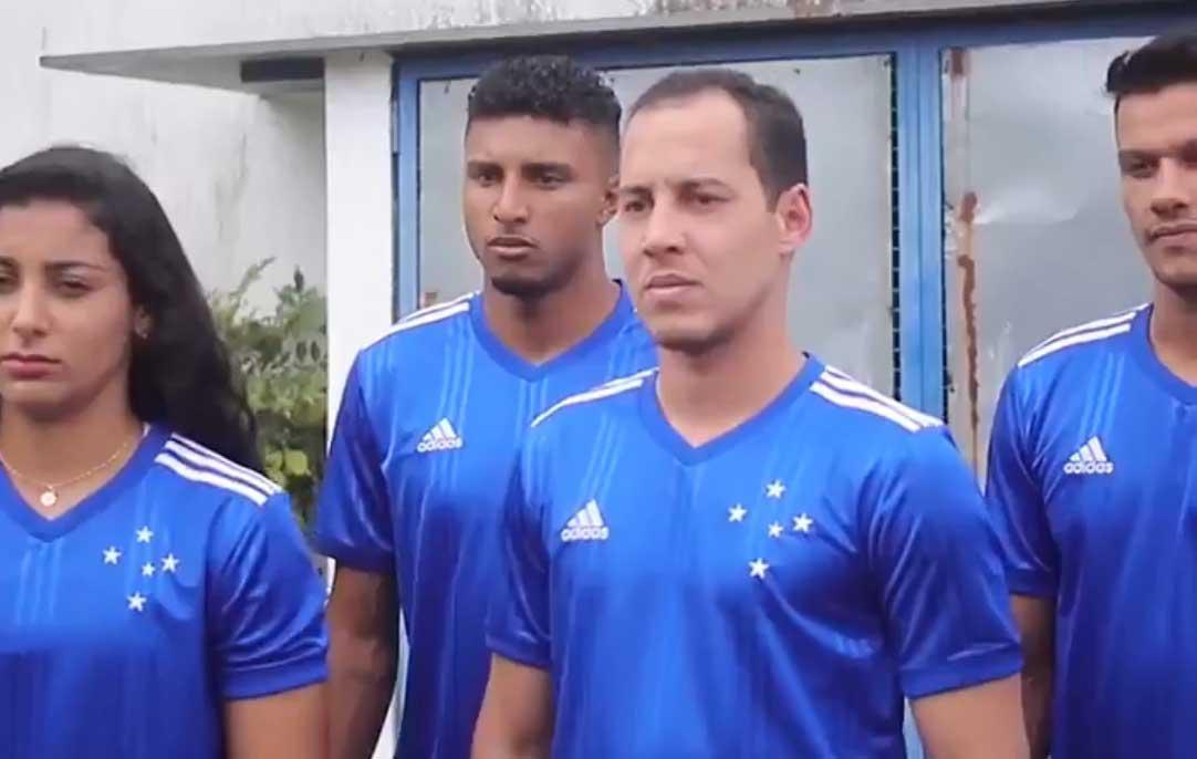 Nova coleo de uniformes do Cruzeiro, confeccionada pela Adidas, para 2020