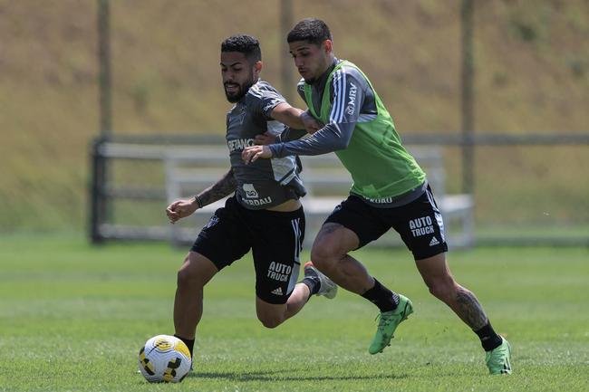 Imagens do treino do Atltico (8/9)