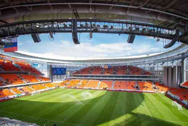 Arena Ecaterimburgo receber apenas quatro jogos na fase de grupos da Copa do Mundo