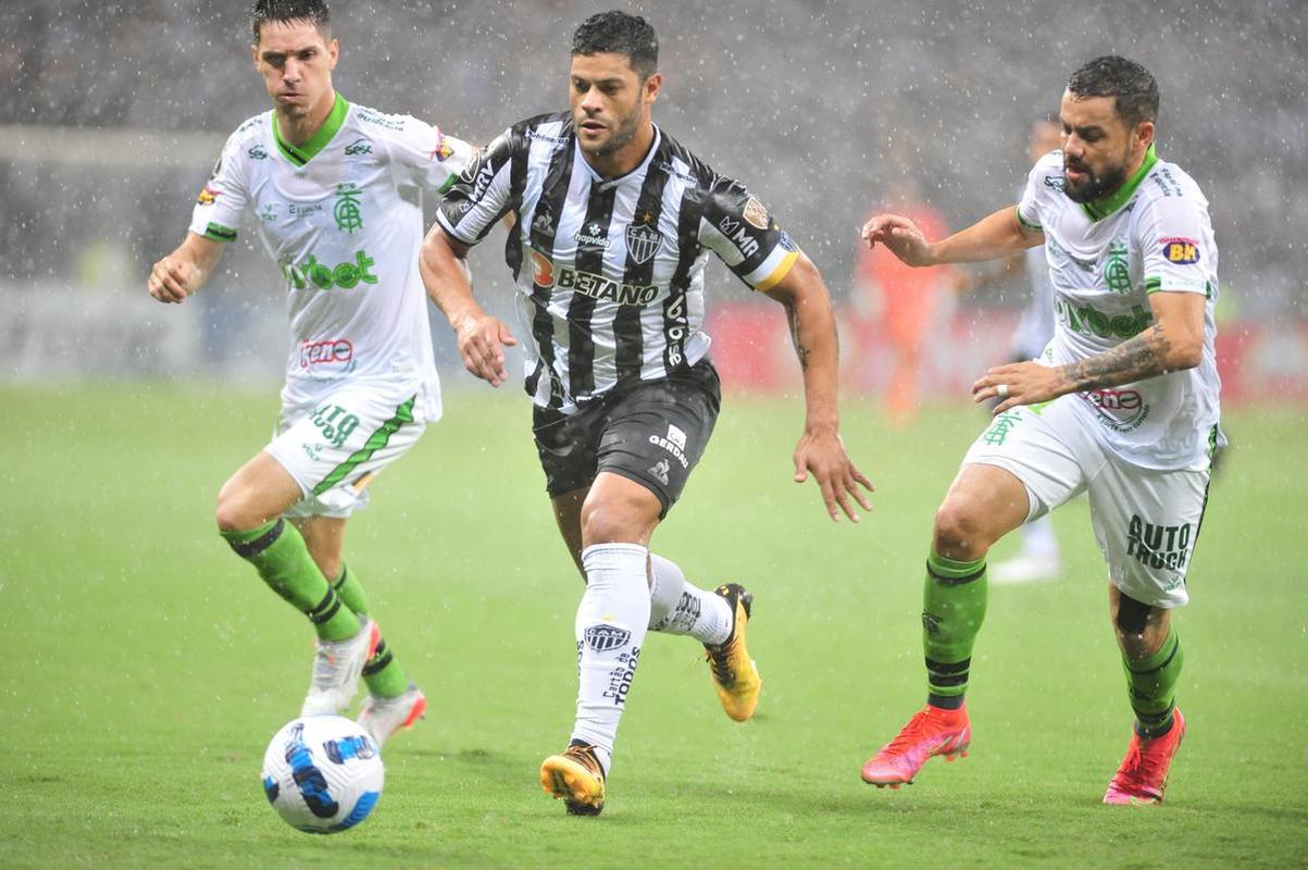 Fotos do clssico entre Atltico e Amrica, no Mineiro, pelo Grupo D da Copa Libertadores 2022