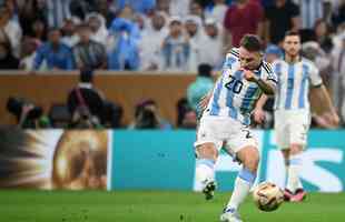 As melhores imagens da final da Copa do Mundo entre Argentina e Frana, no Estdio Icnico de Lusail, no Catar