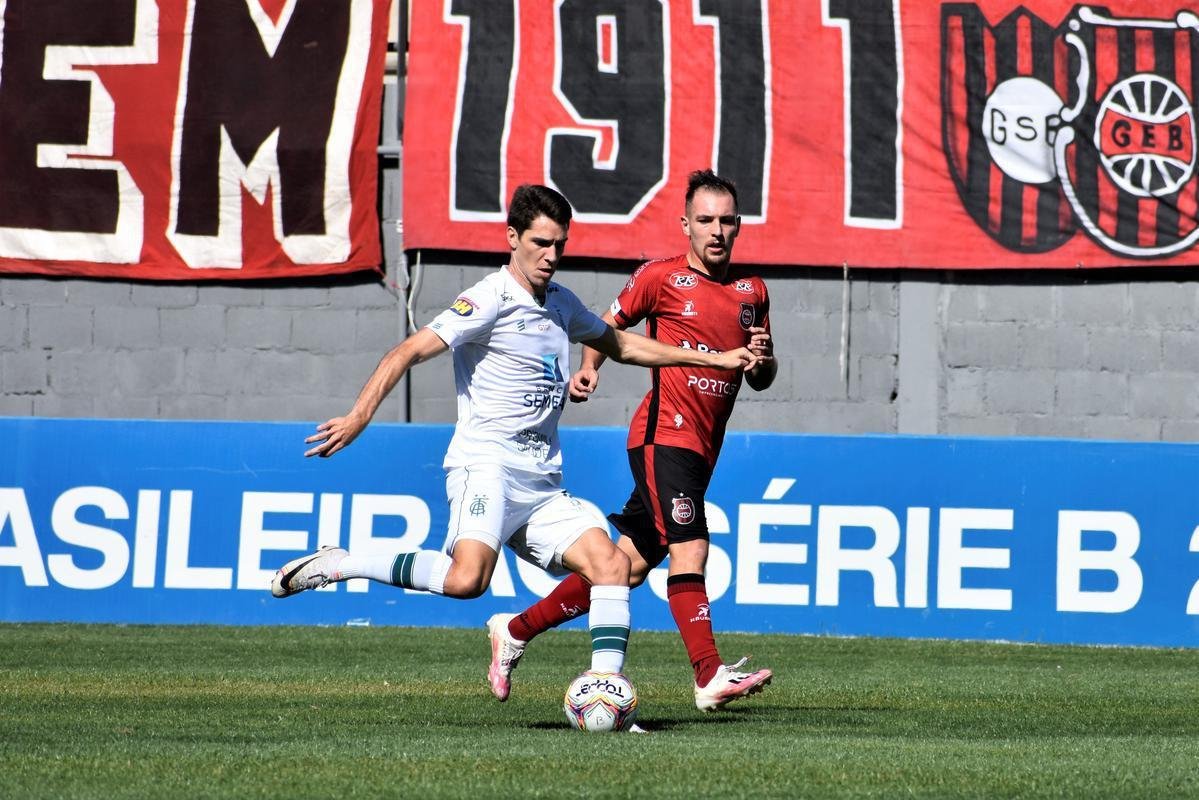 Fotos do duelo entre Brasil-RS e América, em Pelotas, pela 36ª rodada da Série B