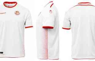 Tunsia - primeiro uniforme (Uhlsport)