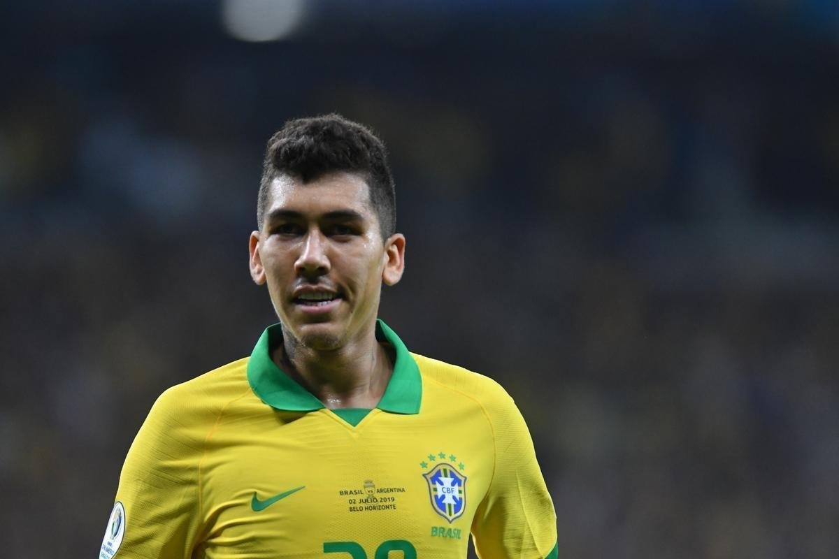 Fotos da vitria do Brasil sobre a Argentina, por 2 a 0, no Mineiro, pela semifinal da Copa Amrica; Gabriel Jesus e Firmino marcaram os gols da seleo em BH