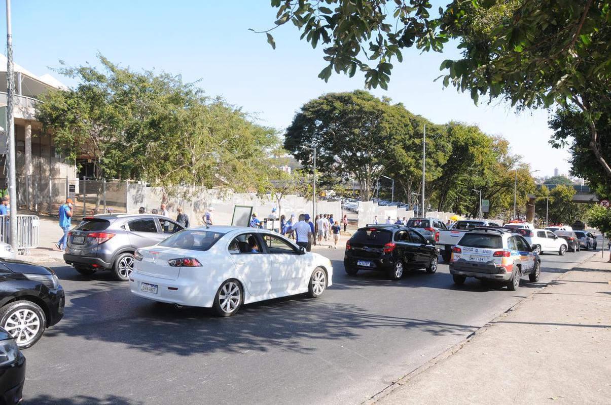 Cruzeiro x Bahia: fotos da torcida da Raposa no Mineiro