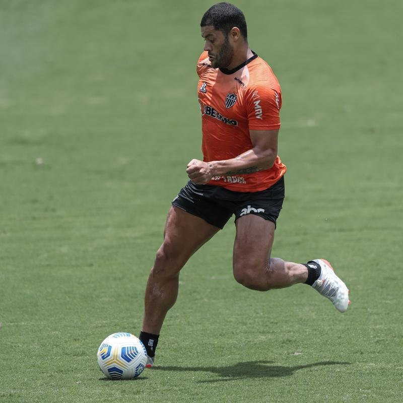 Fotos do treino do Atltico neste domingo, 14/11/2021