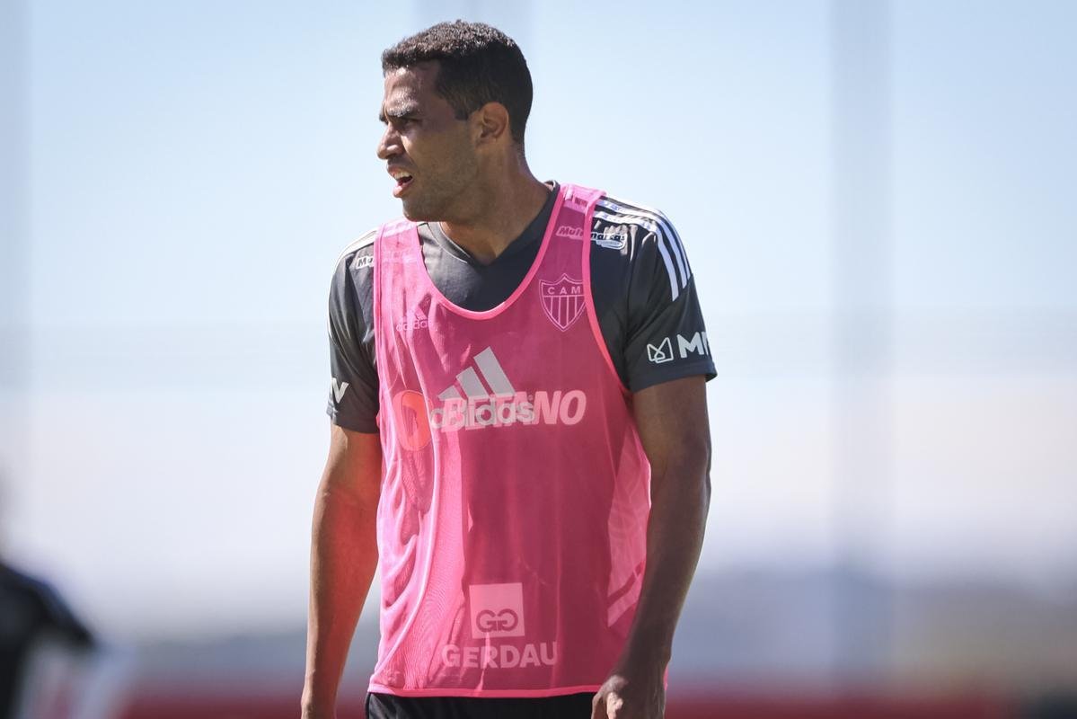 Fotos do treino do Atltico neste domingo, na Cidade do Galo