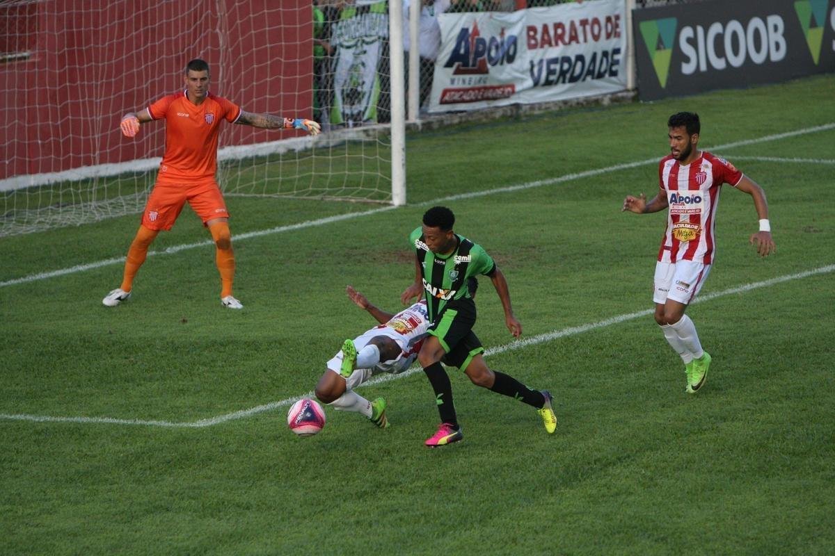 Amrica usou time misto e ficou no empate diante do Villa Nova, por 1 a 1, no Castor Cifuentes