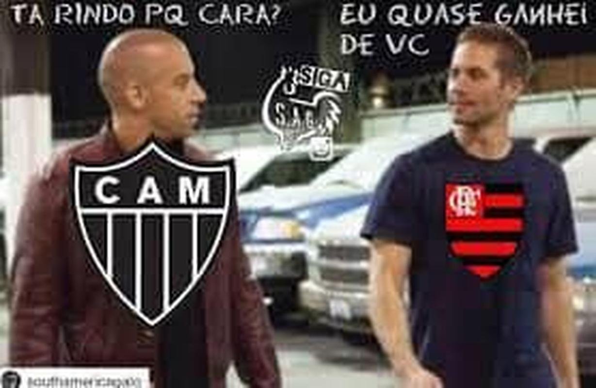 Os memes da conquista da Supercopa pelo Atltico em cima do Flamengo
