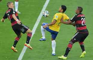 Hulk em ao contra a Alemanha, na histrica goleada por 7 a 1 no Mineiro, pela semifinal da Copa do Mundo.
