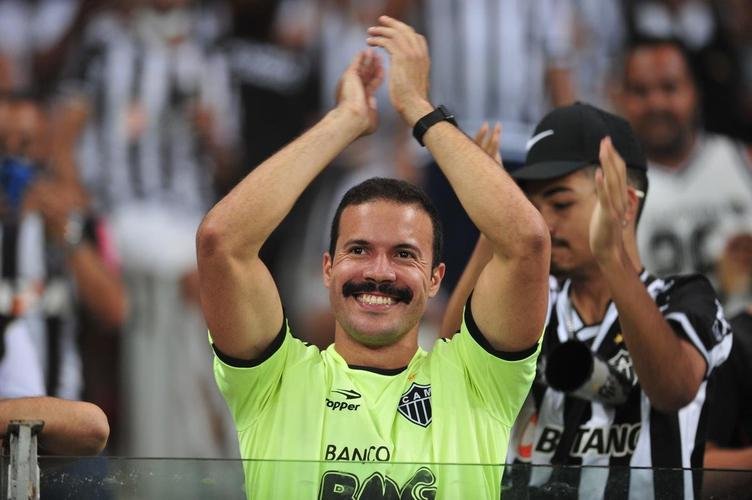 Fotos da torcida do Galo no Mineiro durante a semifinal da Copa Libertadores entre Atltico e Palmeiras (Alexandre Guzanshe/EM/DAPress 28/9/2021)