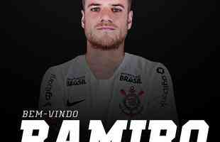 O Corinthians anunciou a contratao do volante Ramiro, ex-Grmio. Ele acertou contrato at 2022.