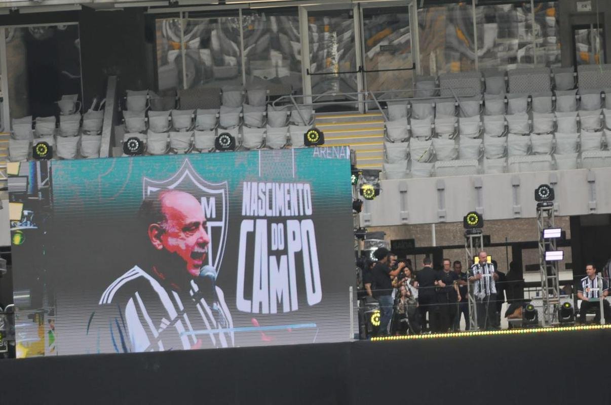 Fotos da inaugurao da Arena MRV