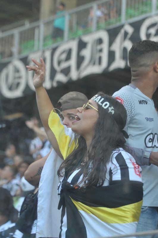 Torcida do Atltico na deciso do Campeonato Mineiro, no Independncia