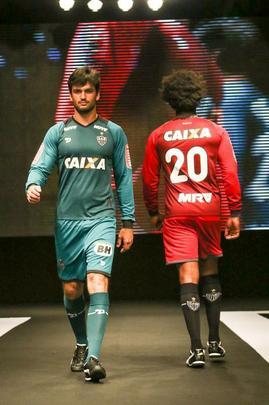 Nova coleção de uniformes do Atlético para 2016, fornecida pela empresa canadense Dryworld