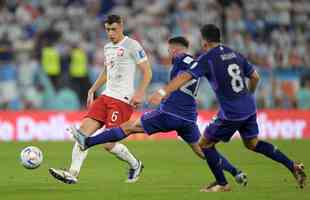 Fotos do jogo entre Polnia e Argentina no Estdio 974, em Doha, pela terceira rodada do Grupo C da Copa do Mundo, no Catar