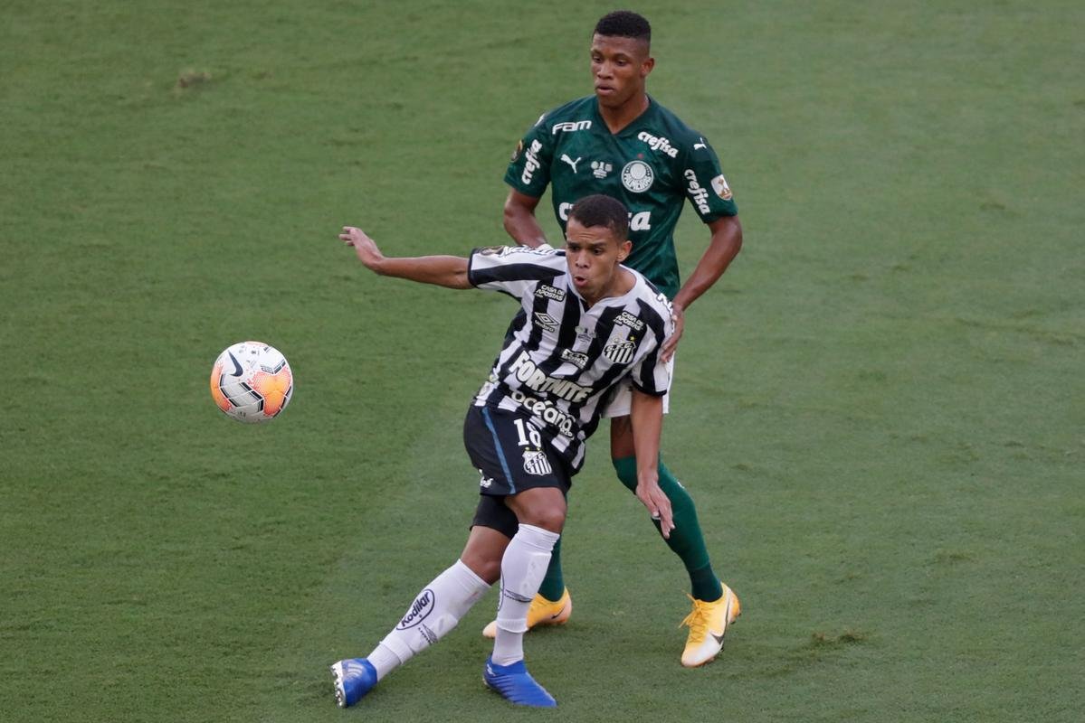 Fotos da deciso da Copa Libertadores 2020 entre Palmeiras e Santos, no Maracan, no Rio de Janeiro (AFP / Mauro Pimentel / Ricardo Moraes /  Silvia Izquierdo)