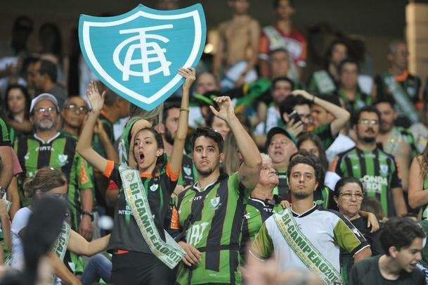 Festa do Amrica e da torcida no Independncia com o bi da Srie B em 2017