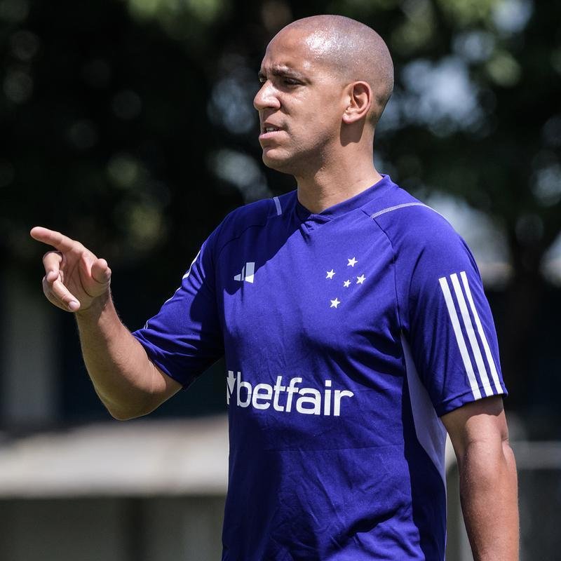 O Cruzeiro treinou nesta quarta-feira (5/4), na Toca da Raposa II, em Belo Horizonte