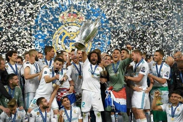 Festa do Real Madrid com a conquista da 13 Liga dos Campees, a terceira de forma seguida