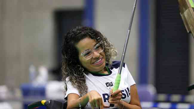 Evelyn tambm falou como tem se preparado para a sua segunda participao em Jogos Paralmpicos