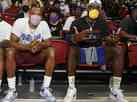 LeBron e Westbrook j treinam juntos mirando temporada da NBA pelos Lakers