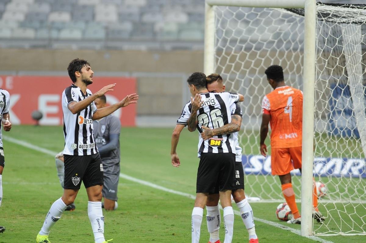 Fotos do jogo entre Atltico e Coimbra, no Mineiro, em Belo horizonte, pela quinta rodada do Campeonato Mineiro de 2021