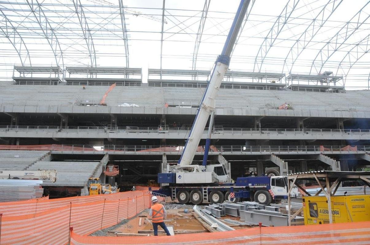 Fotos da Arena MRV nesta sexta-feira (6)