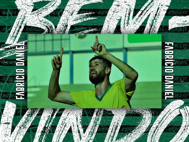 O atacante Fabrcio Daniel foi a 14 contratao do Amrica para a temporada. O jogador de 23 anos, que pertence ao Mirassol-SP, assinou por emprstimo at o fim da Srie A. 