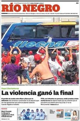 Ro Negro - A violncia ganhou a final