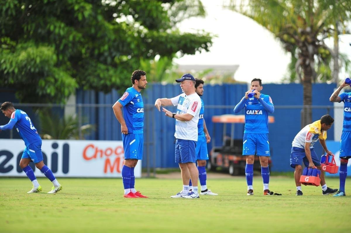 Cruzeiro encerrou nesta tera-feira (16/1) sua preparao para o jogo contra o Tupi