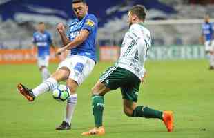 Cruzeiro e Palmeiras mediram foras, no Mineiro, pela oitava rodada do Campeonato Brasileiro