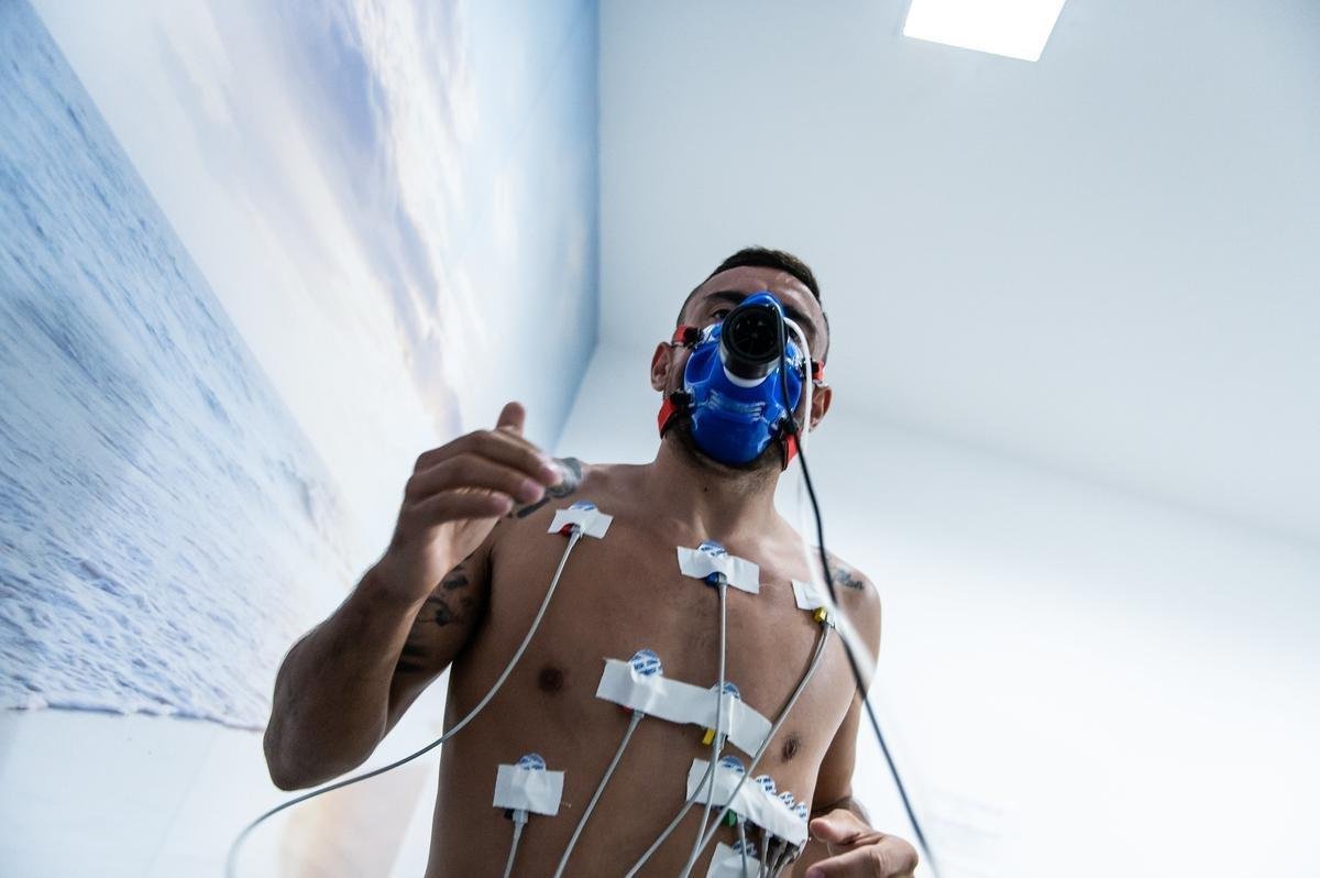 Anunciados como reforos para temporada 2021, Marcinho, Alan Ruschel, Felipe Augusto e Matheus Barbosa realizaram exames na Toca da Raposa II