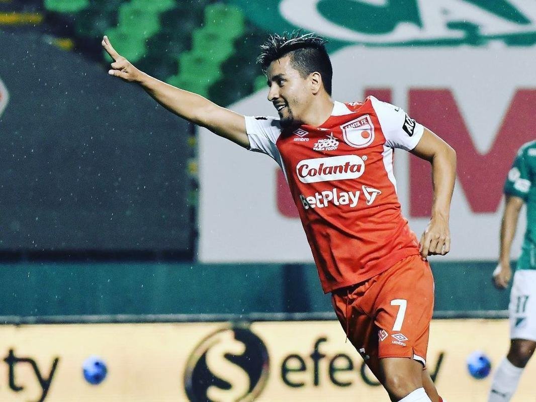 Sherman Crdenas, do Santa Fe (Colmbia) - jogou pelo Atltico