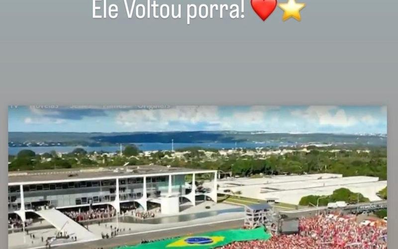 Paulinho comemorou retorno de Lula