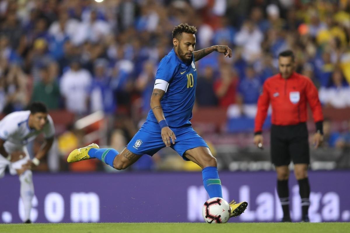 Seleo Brasileira no teve dificuldade para vencer El Salvador no amistoso em Washington 