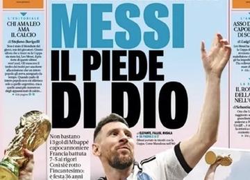 Melhor jogador do Mundial do Catar e de sua geração, Messi marcou dois dos três gols argentinos na final