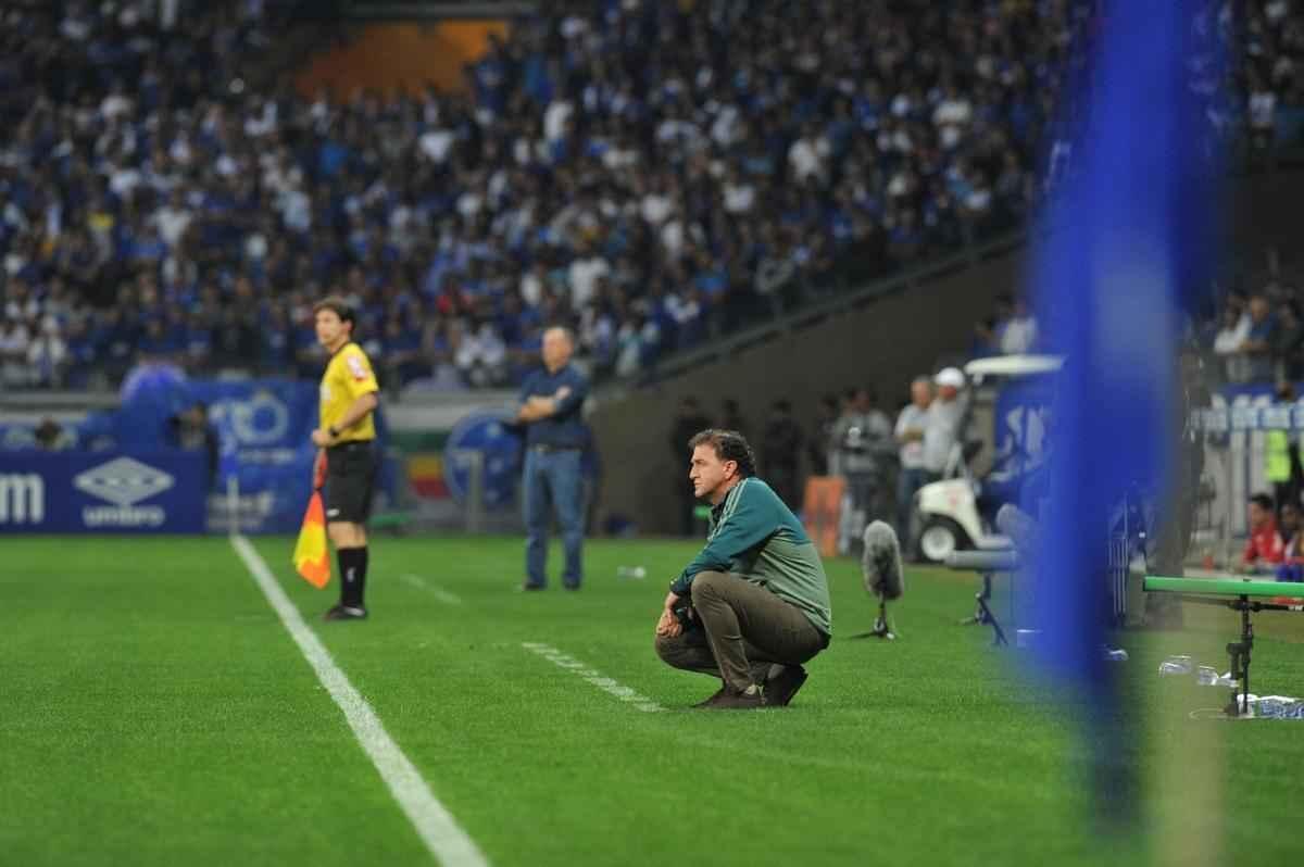 Imagens do jogo entre Cruzeiro e Palmeiras, pelas quartas de final da Copa do Brasil, no Mineiro