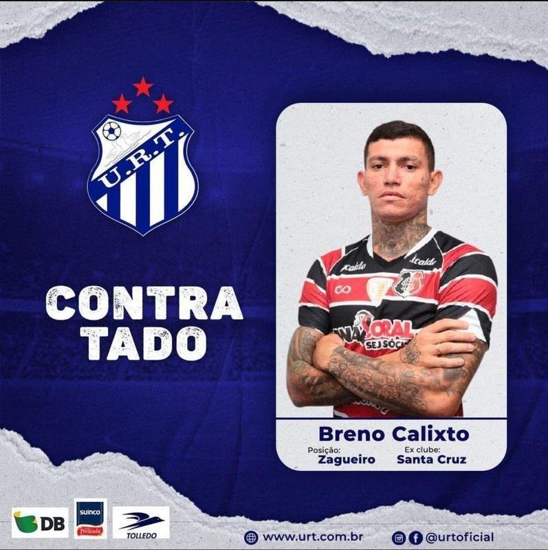 Breno Calixto, zagueiro (URT)